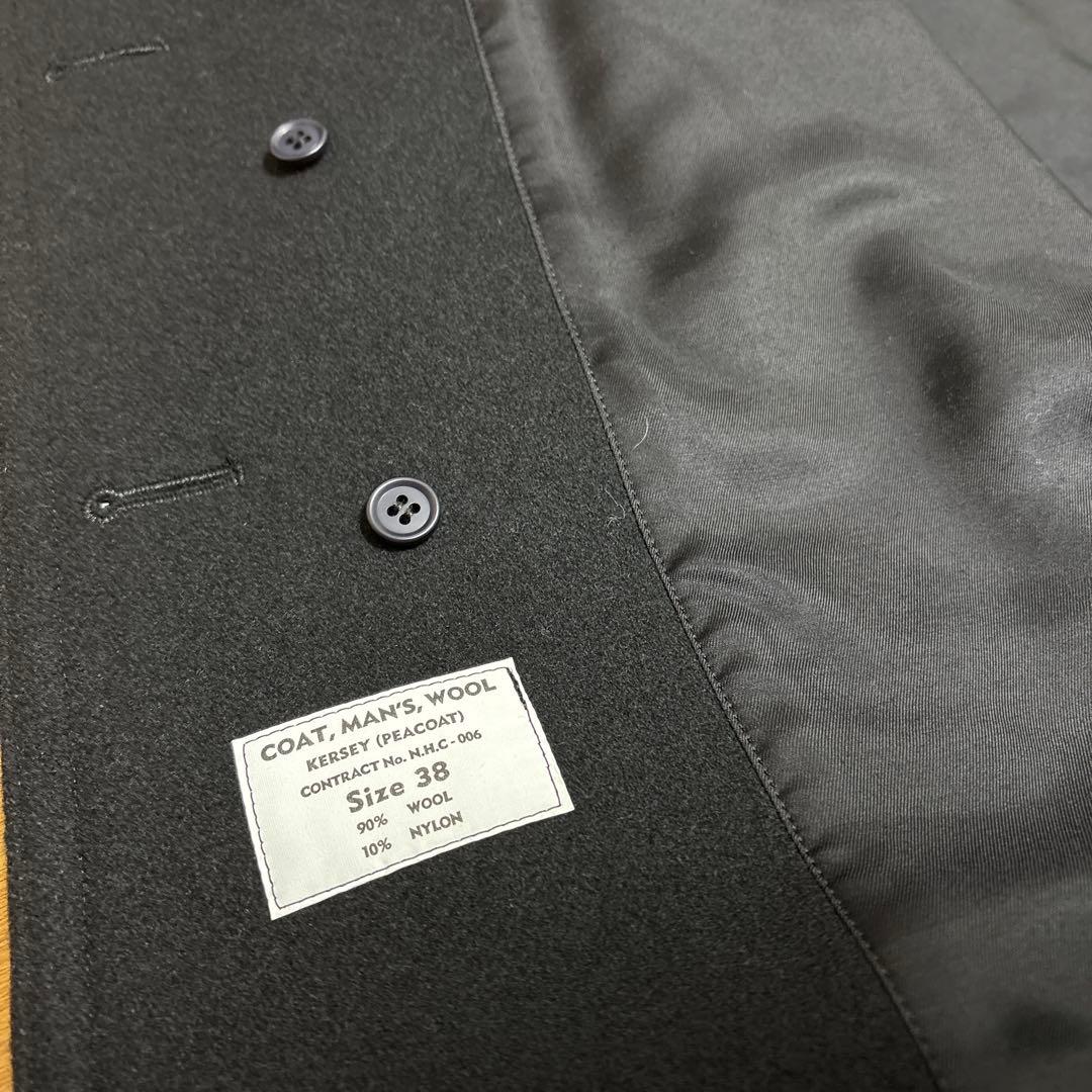 エヌハリウッド　ウール　ピーコート サイズ38 日本製