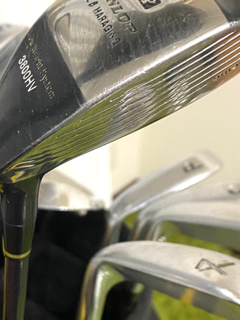 【初心者向け】ゴルフ フルセット メンズ キャディーバック付き14本