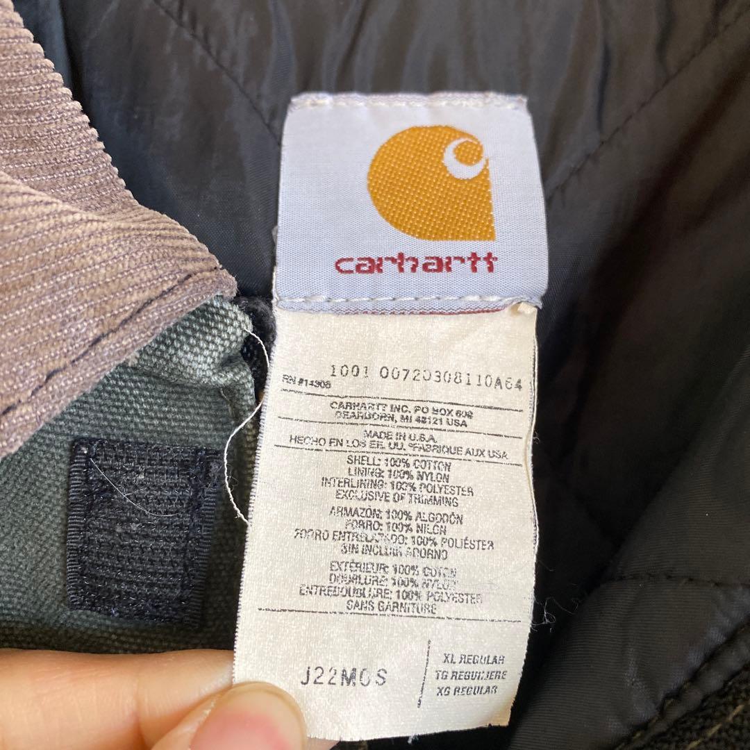 【小鳥】Carhartt トラディショナルジャケット J22 MOS XL