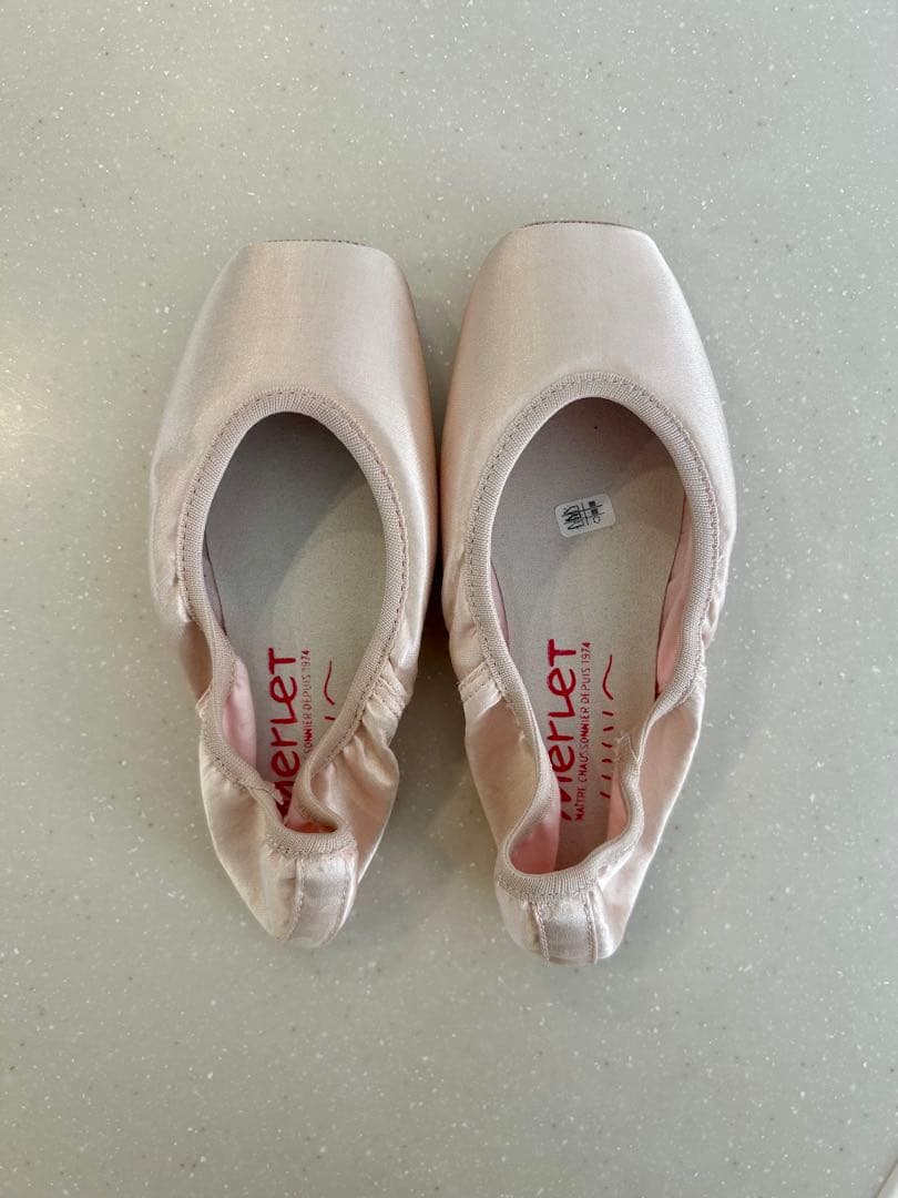 メルレ 《ベル》 トゥシューズ (サイズ17/ D幅 / S2)