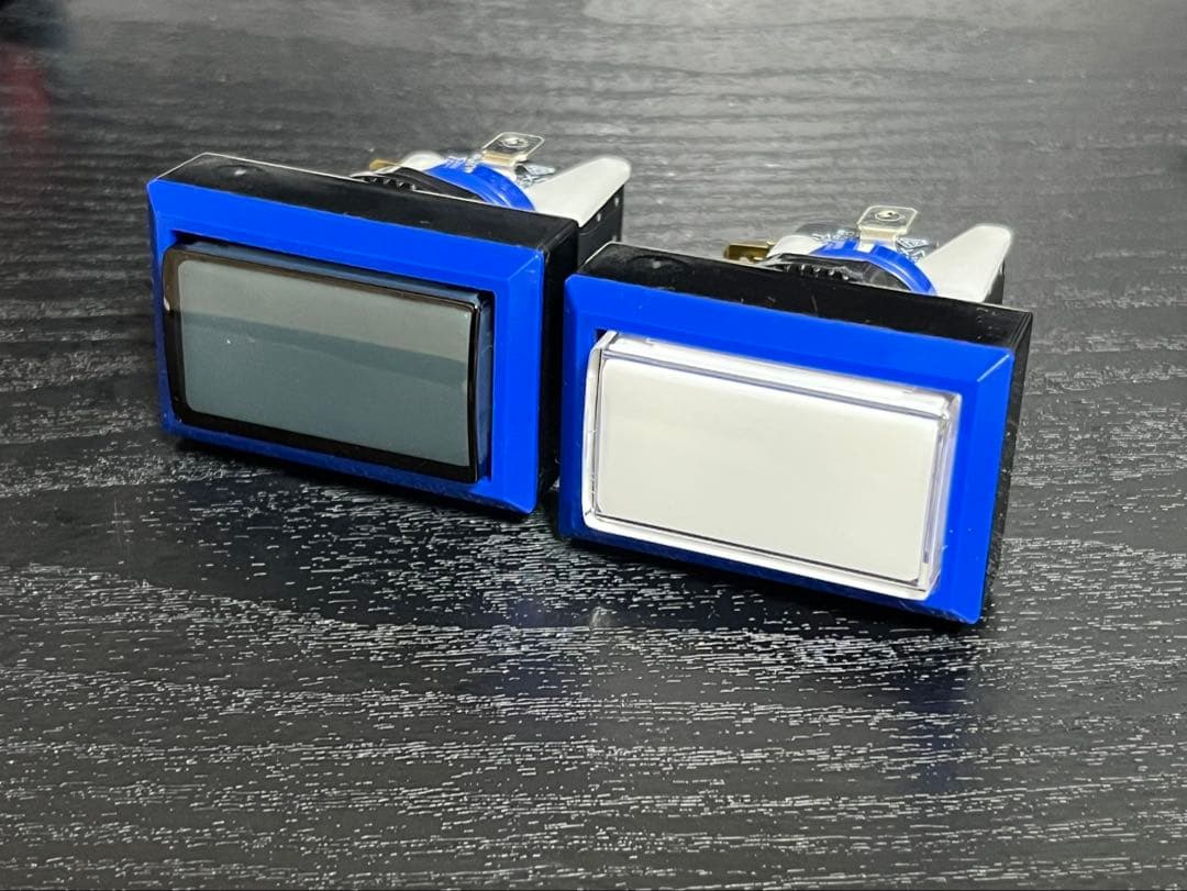 OBSAE-MB45UK 三和静音ボタン 白4個 スモーク3個オムロンスイッチ付