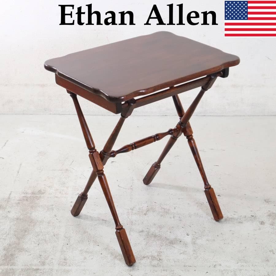 値下 IDC大塚取扱 イーセンアーレン 折りたたみテーブル サイドテーブル