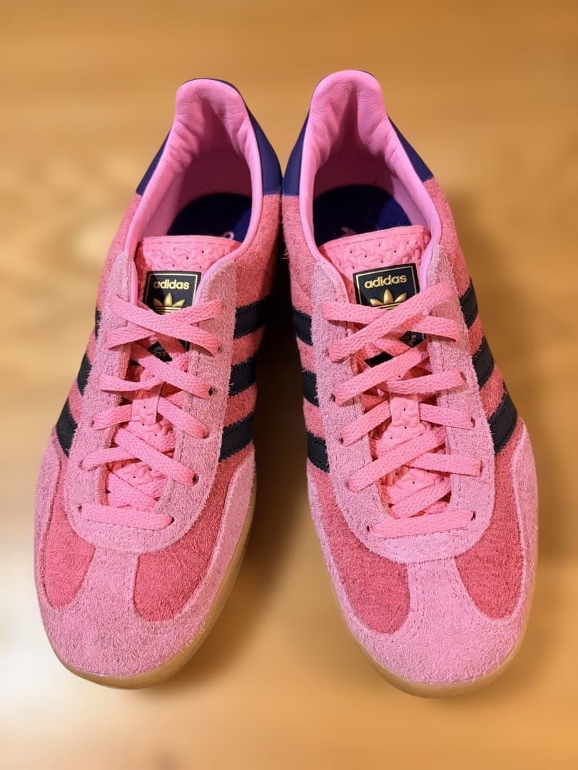 【24センチ】adidas Gazelle ピンク スニーカー