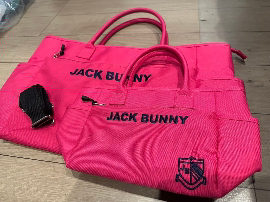 JACK BUNNY ゴルフバッグセット ピンク