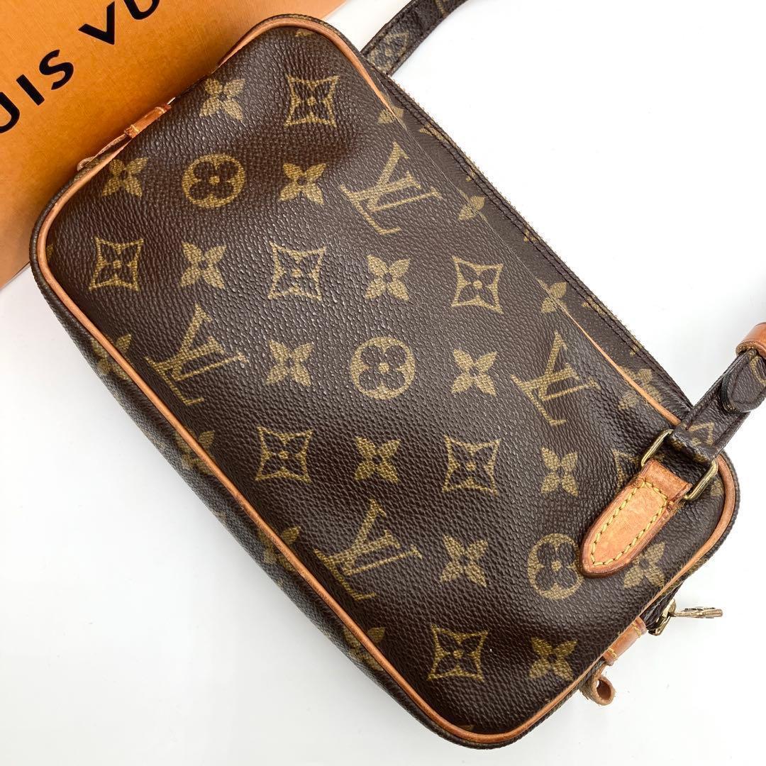 美品✨ ルイヴィトン ポシェット マルリー バンドリエール