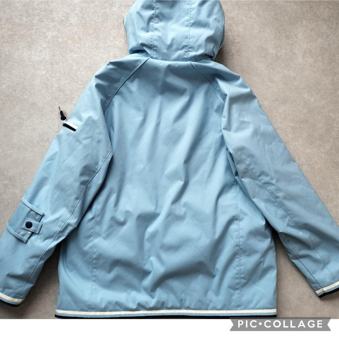 極美品 Miss Phenix スキーウェア上下レディースM 水色×紺　高機能