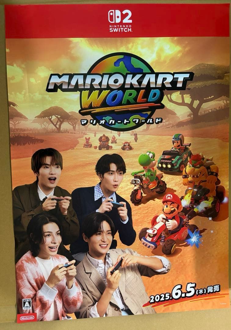 マリオカートワールド Man販促セット