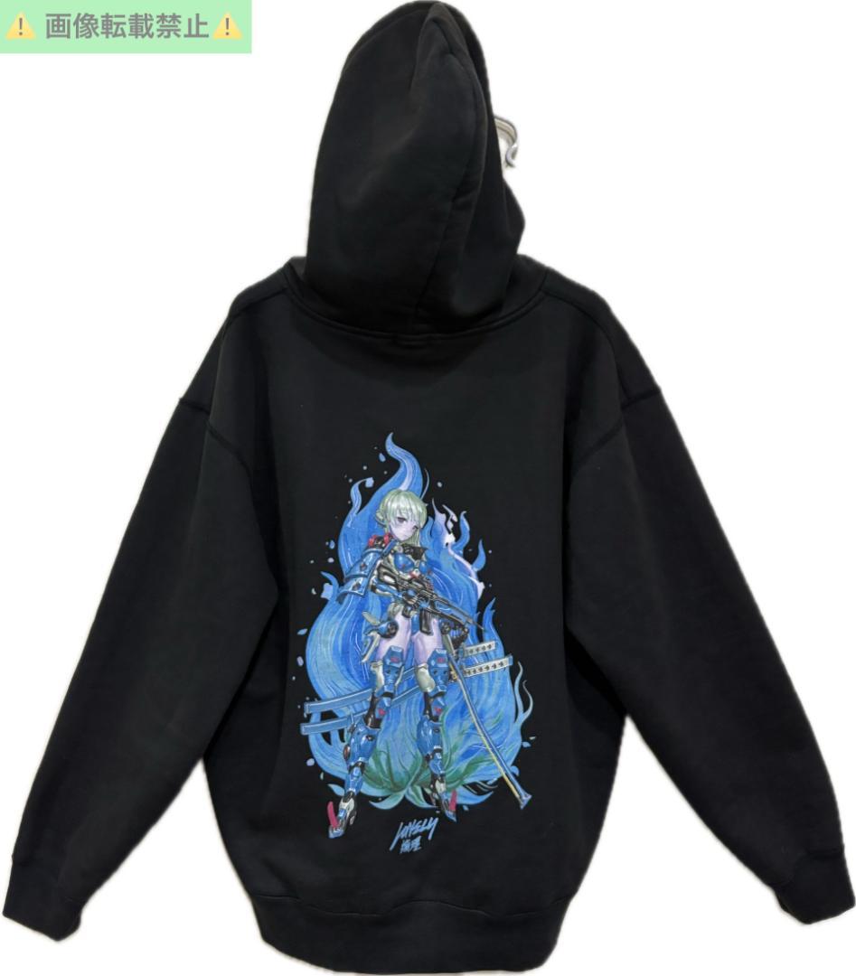 ＊Lonely 論理 ジャポニズムストリートウェア ジップパーカー XL