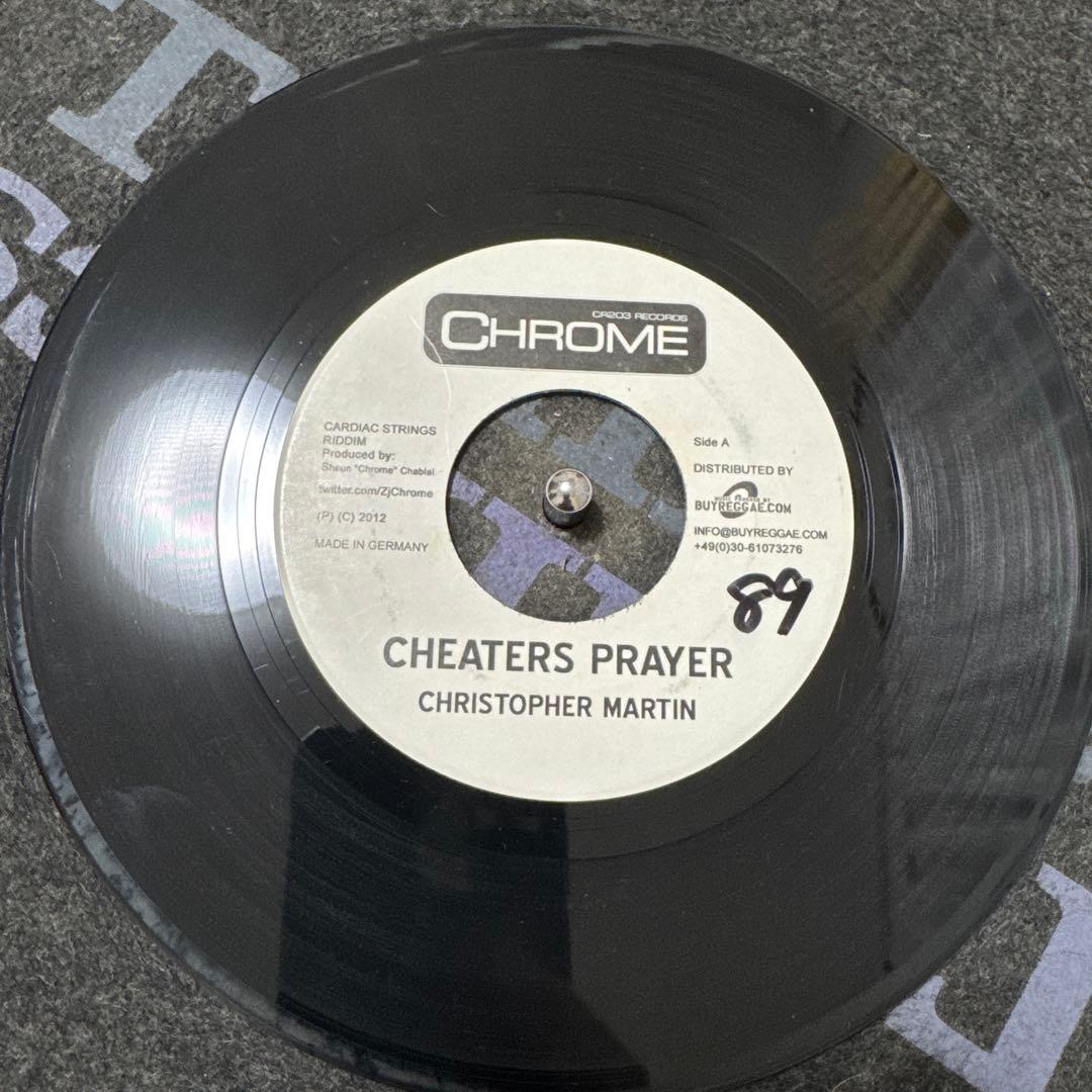 CHEATERS PRAYER/CHRISTOPHER MARTIN レゲエ