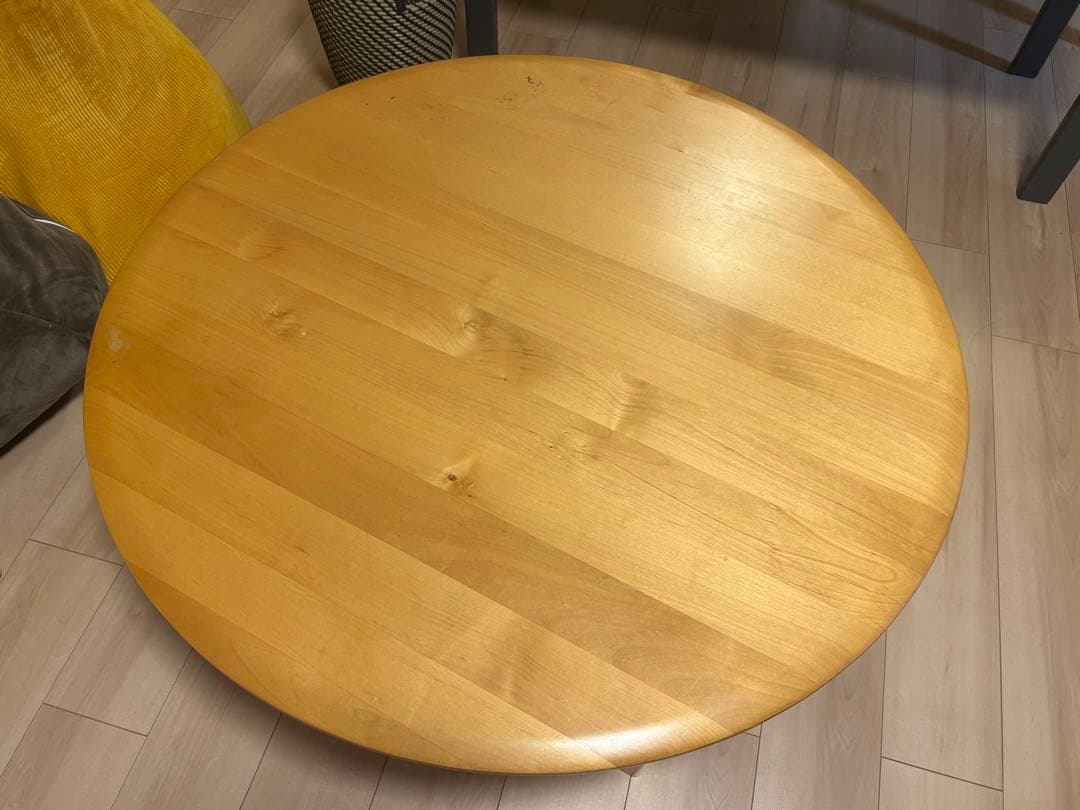 円卓　ちゃぶ台　円形　ローテーブル