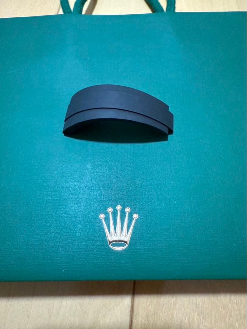 ほぼ未使用品　純正　ROLEX ロレックス　オイスターフレックスラバーベルト
