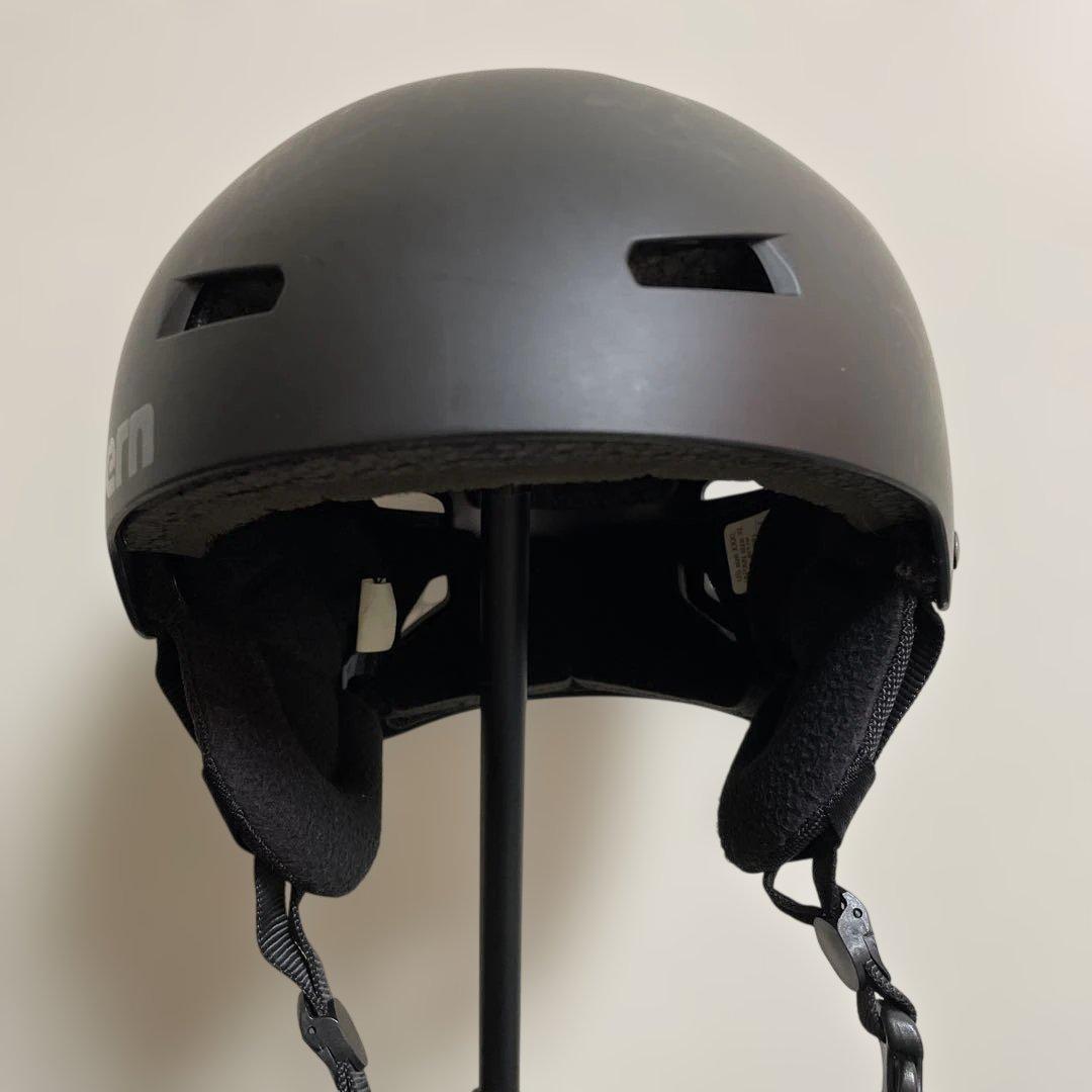 バーン ヘルメットTEAM MACON MATTE BLK メンズ スノーボード