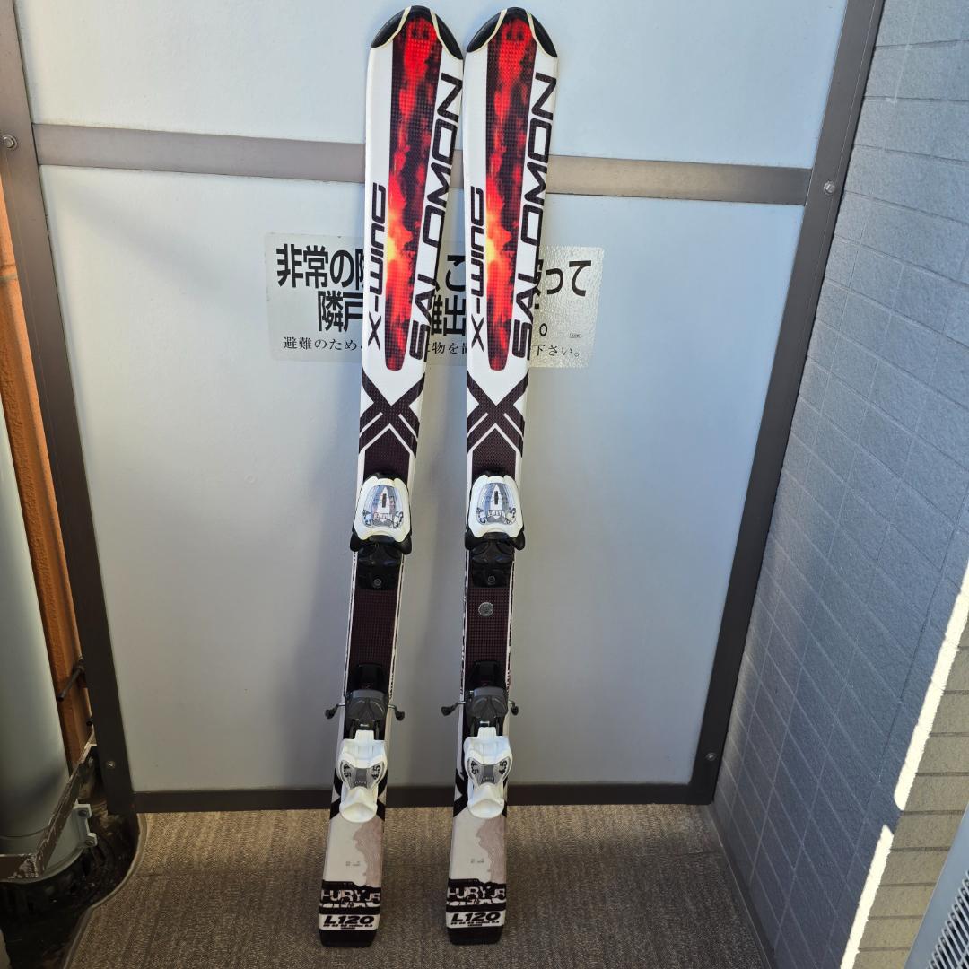 サロモン SALOMON スキー板 X-WING 120cm ケース付