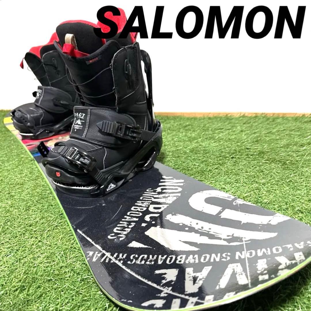 O25 SALOMON 147cm メンズスノーボードセット