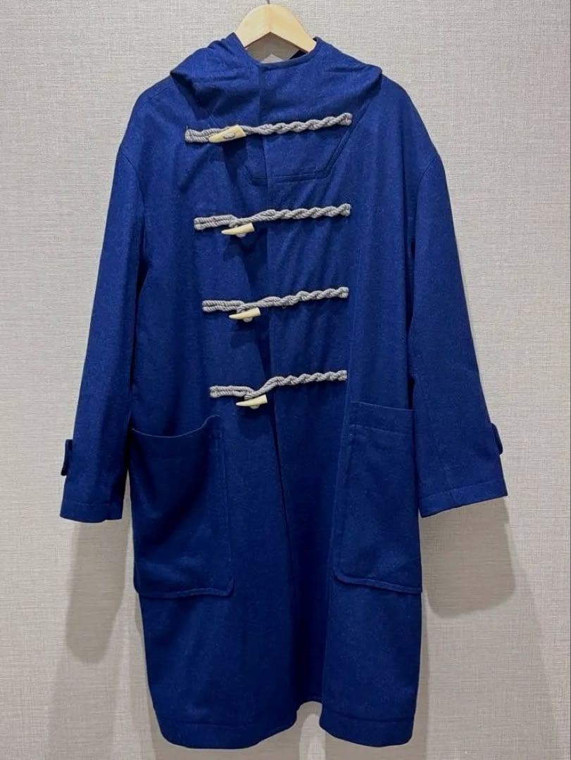 POLYPLOID ダッフルコート　値引き不可　（ブルー／サイズ3）