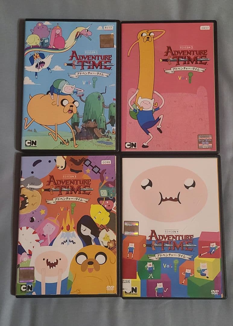 アドベンチャータイムdvd season1~4