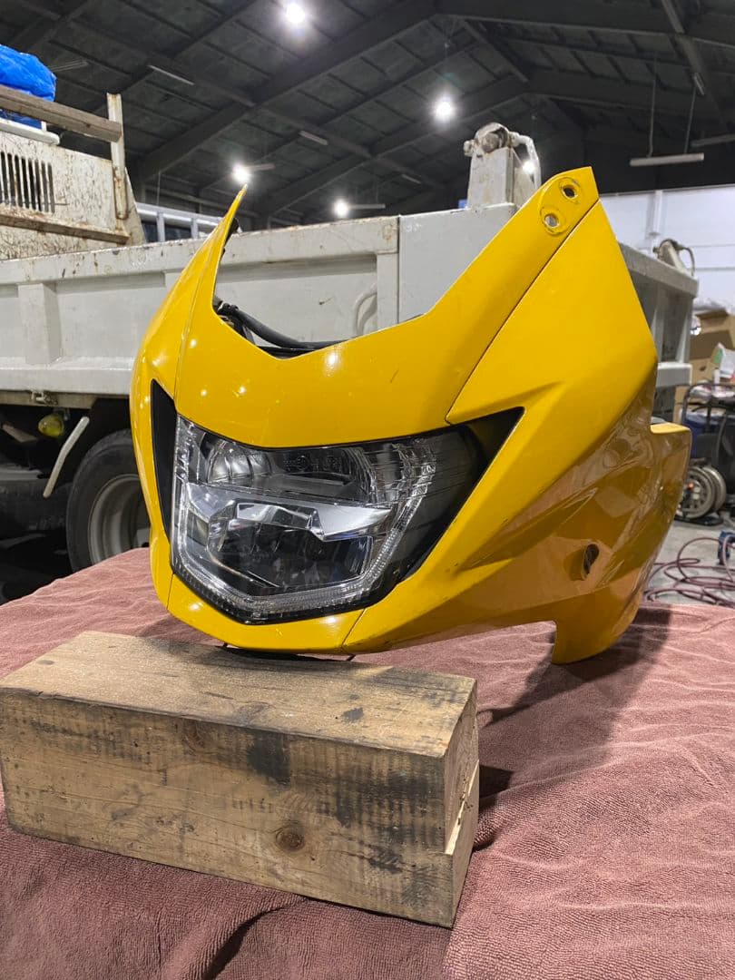 CB400 NC42 フロントカウル純正LEDライト付き