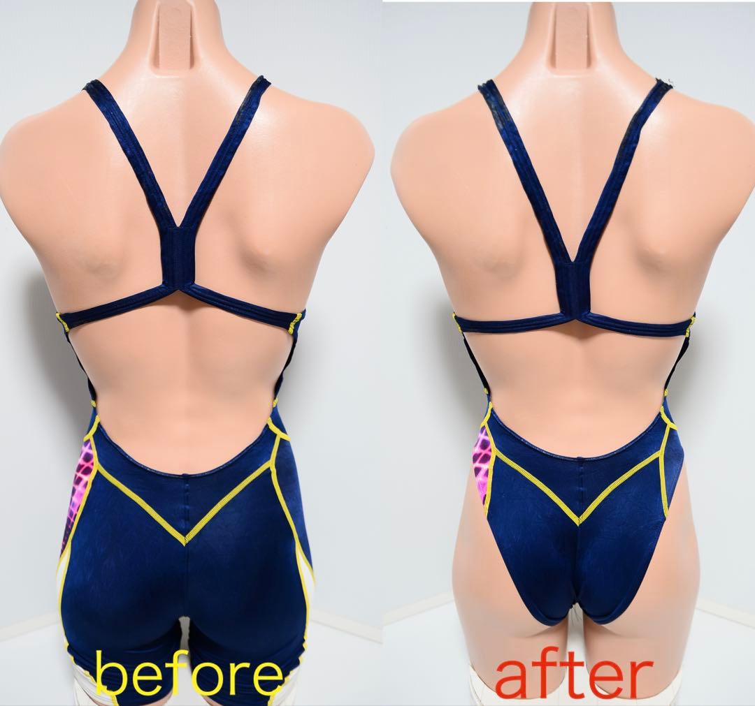 ミズノ mizuno 小尻カット ハイレグ rom 競泳水着 コスプレ グラビア