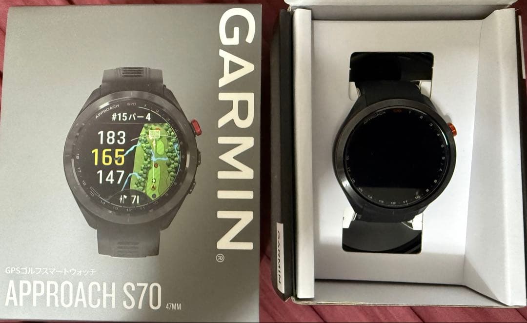 ラウンド用品・アクセサリー GARMIN APPROACH S70 47mm