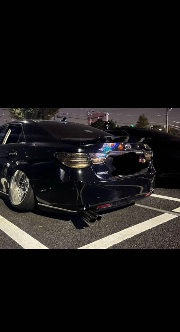 マークX デュアル出し ステンレスマフラー