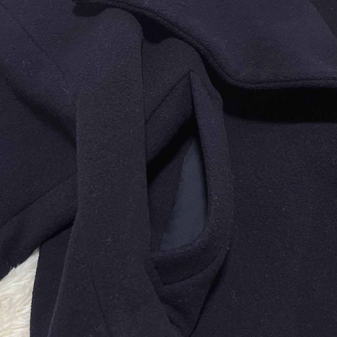 【ENFÖLD✨】定価5.8万　ウールリバーモッサショートドルマンコート　36