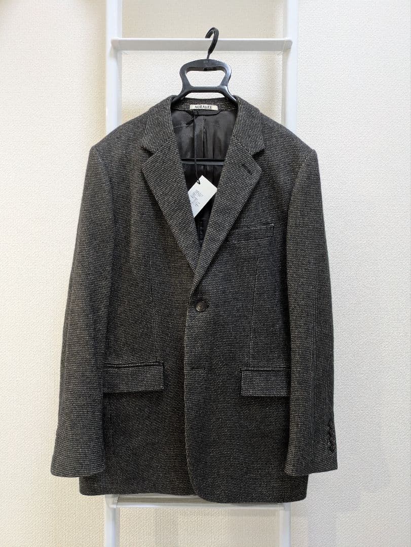 AURALEE セットアップ オーガニックコットンカシミヤツイード