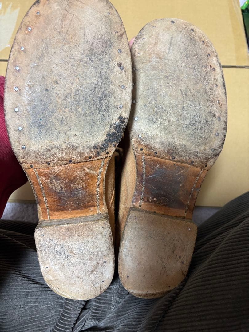 本人期　初期 C DIEM カルペディエム スエード　ブーツ　42