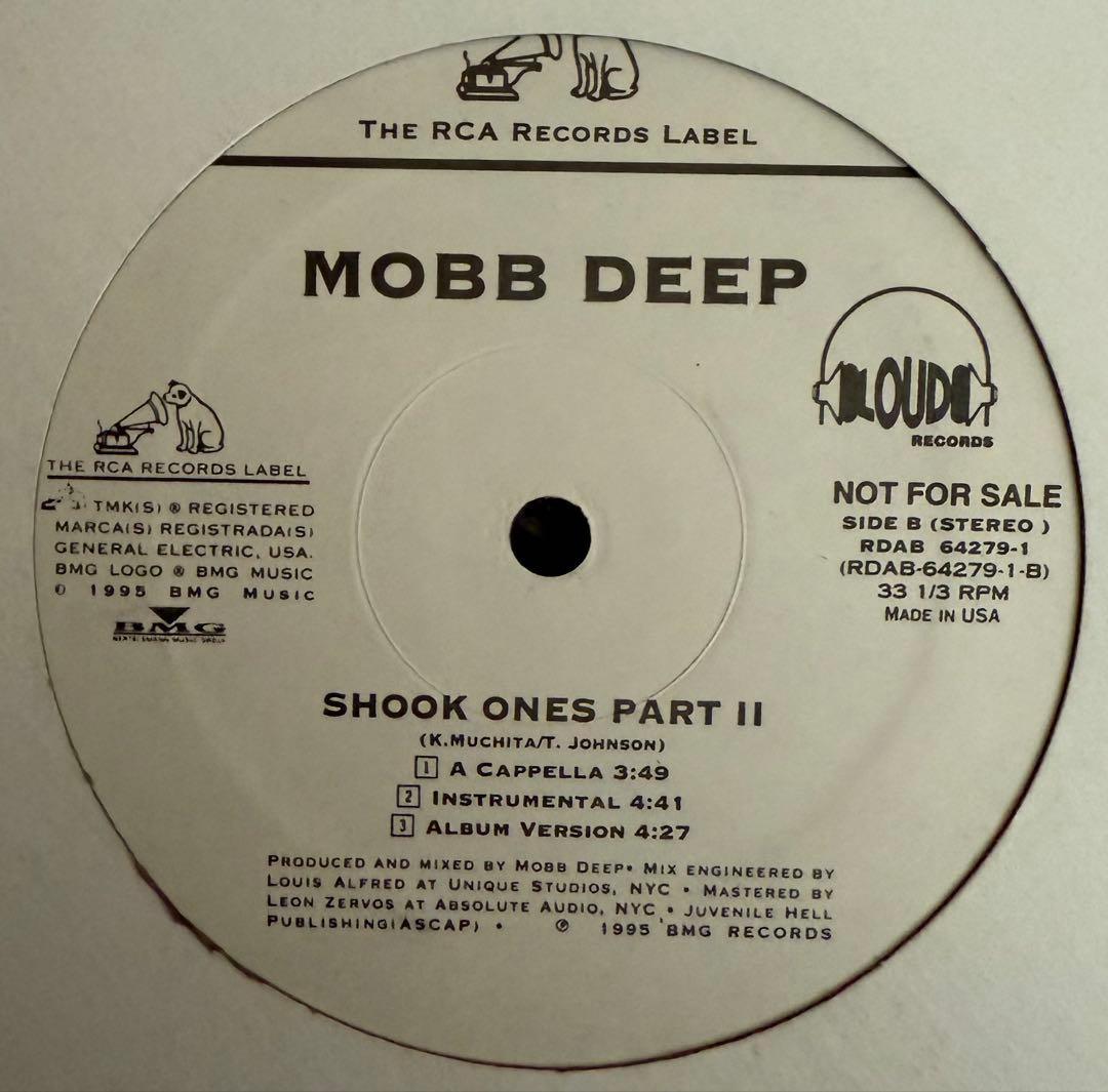 Mobb Deep Shook Ones Part II プロモレコード