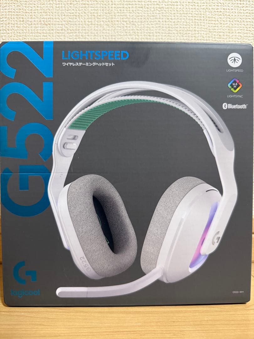 【ほぼ未使用】 Logicool G ワイヤレスゲーミングヘッドセット G522