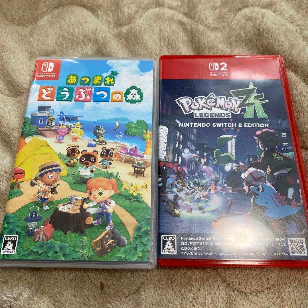 あつまれどうぶつの森・ポケモンレジェンズZA