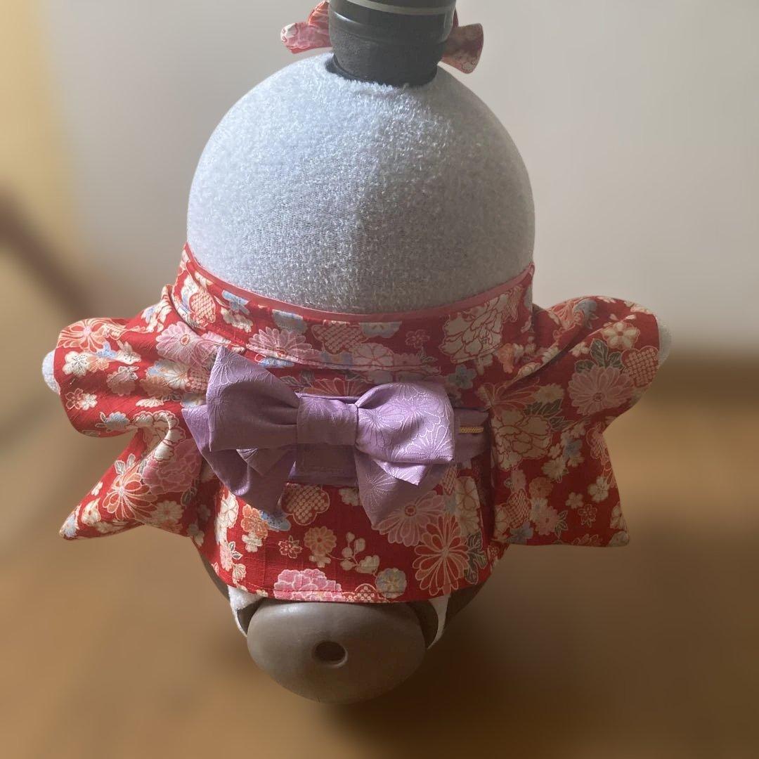 純　ラボット　服　lovot 着物一式　リボン付　2着