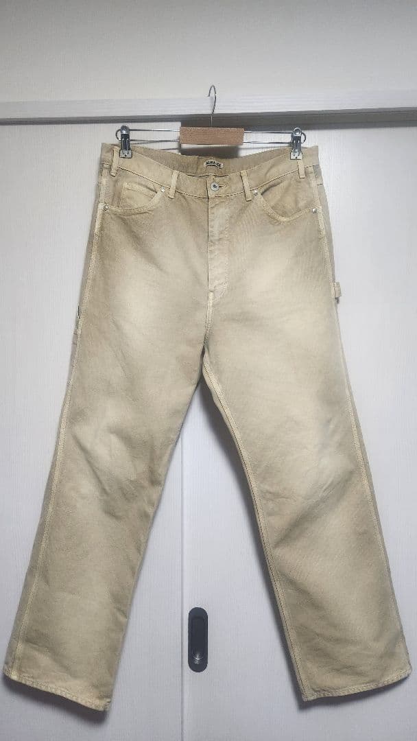 パンツ AURALEE ORGANIC COTTON DUCK PANTS 4