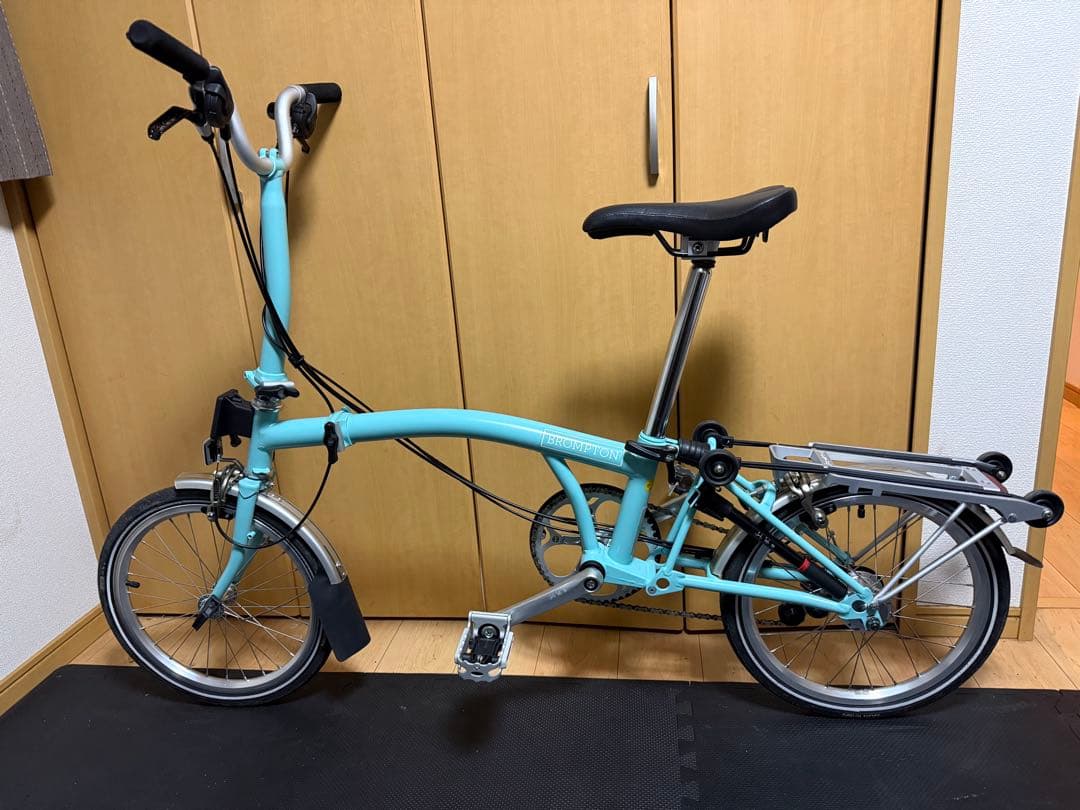 【極美品】ブロンプトン M6R 人気色ターキッシュグリーン キャリア付