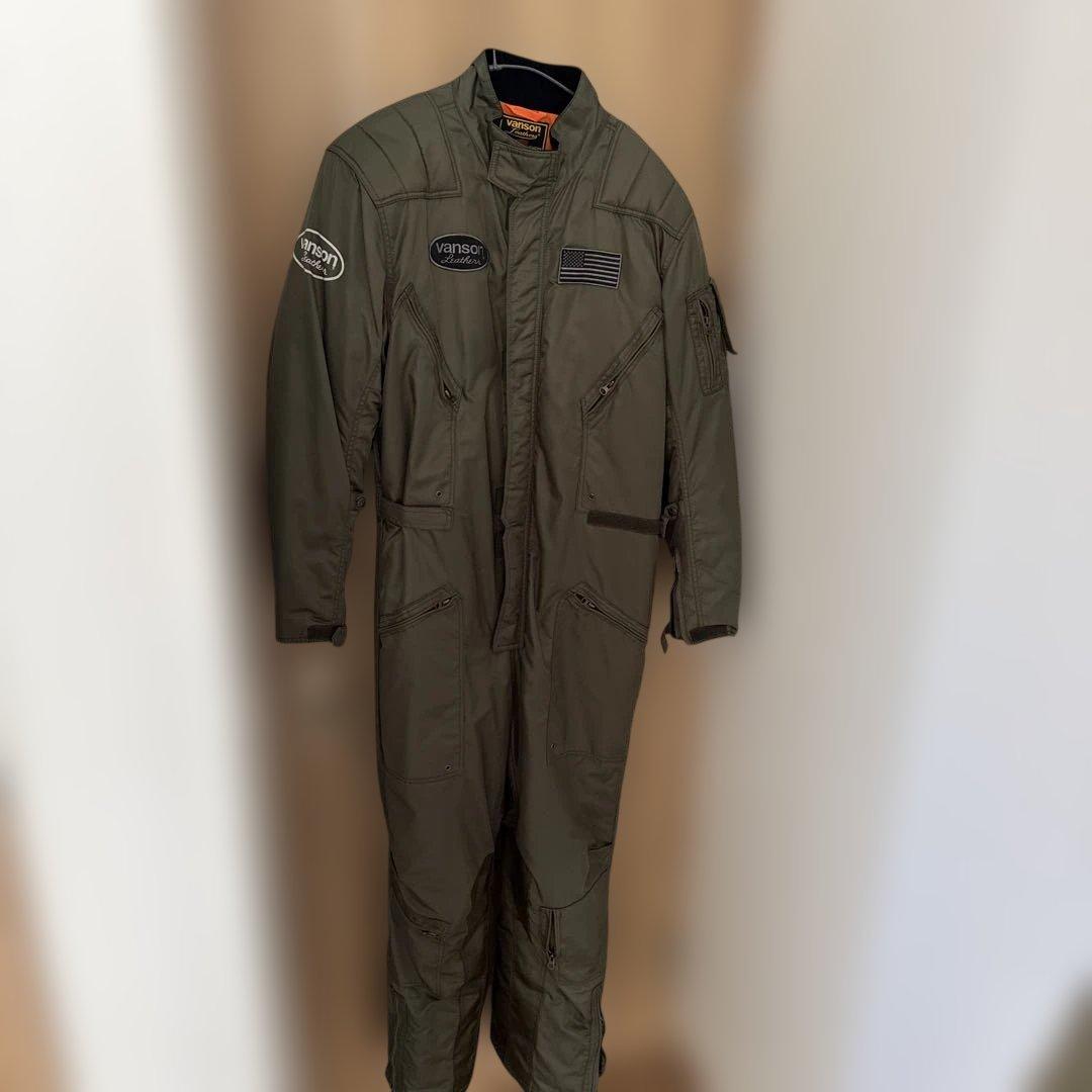 VANSON バンソン　バイク用　冬季向けツナギ　XLサイズ