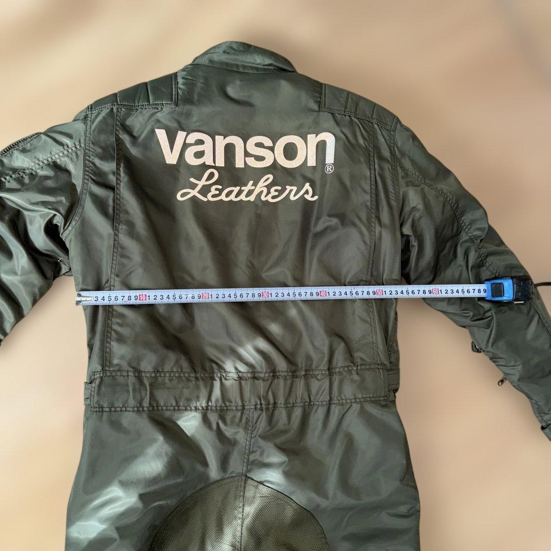 VANSON バンソン　バイク用　冬季向けツナギ　XLサイズ