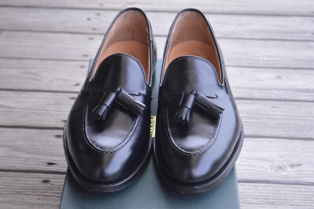 着用1回　CROCKETT＆JONES　CAVENDISH2　9E　ブラック