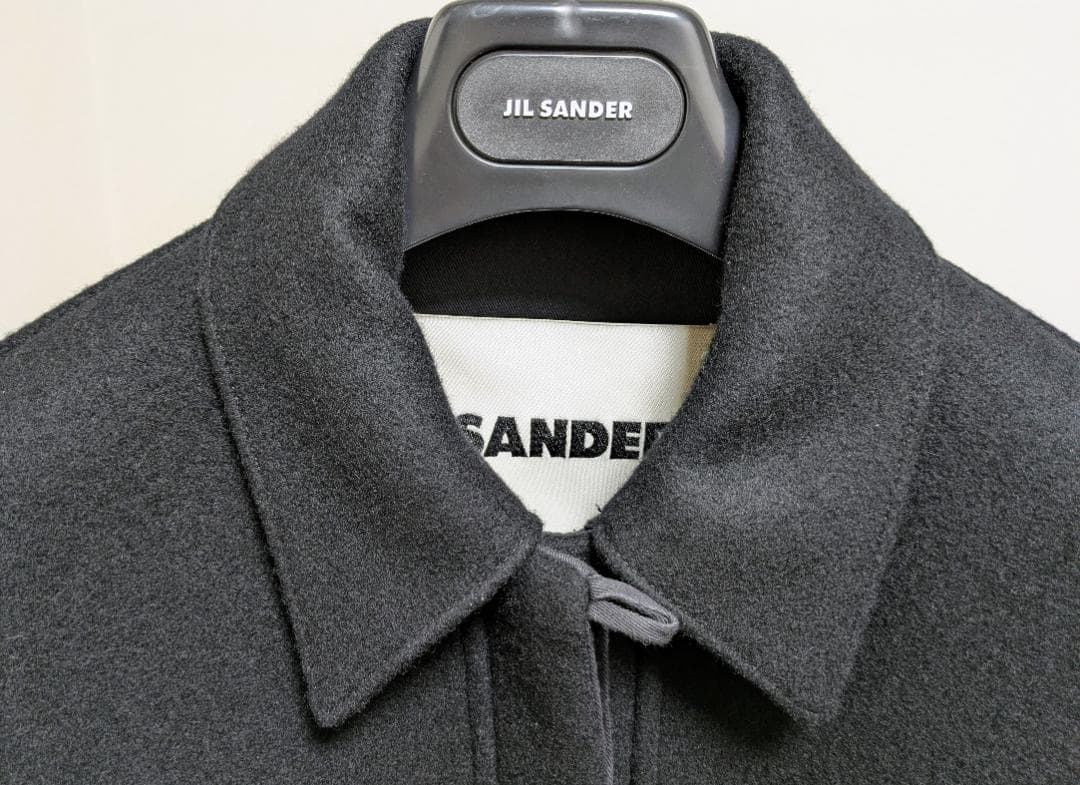 Jil Sander メルトンコート ブラック サイズ32
