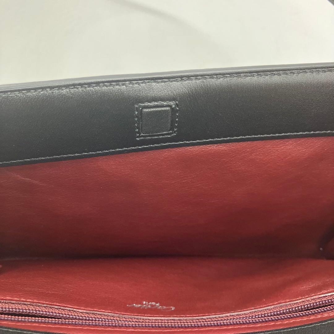 カルティエ カボション マスト ライン カーフスキン フォーマル ハンドバッグ