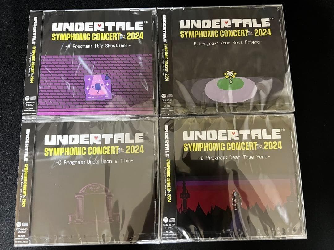 未開封 アンダーテール シンフォニックコンサート 2024 CD 4枚セット