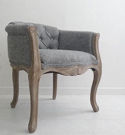 【送料込み】サラグレース風 一人掛けソファ ラウンジチェア アンティーク調