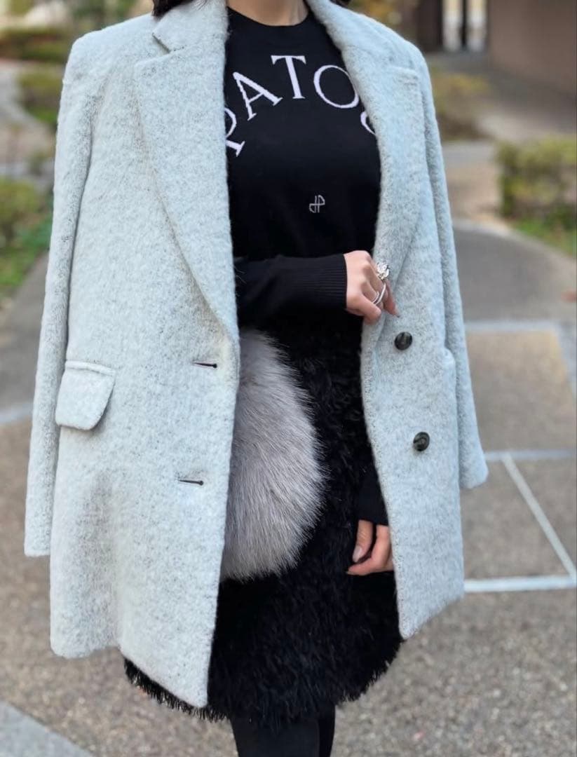 fray I.d フレイアイディー　シャギー　ジャケット　コート