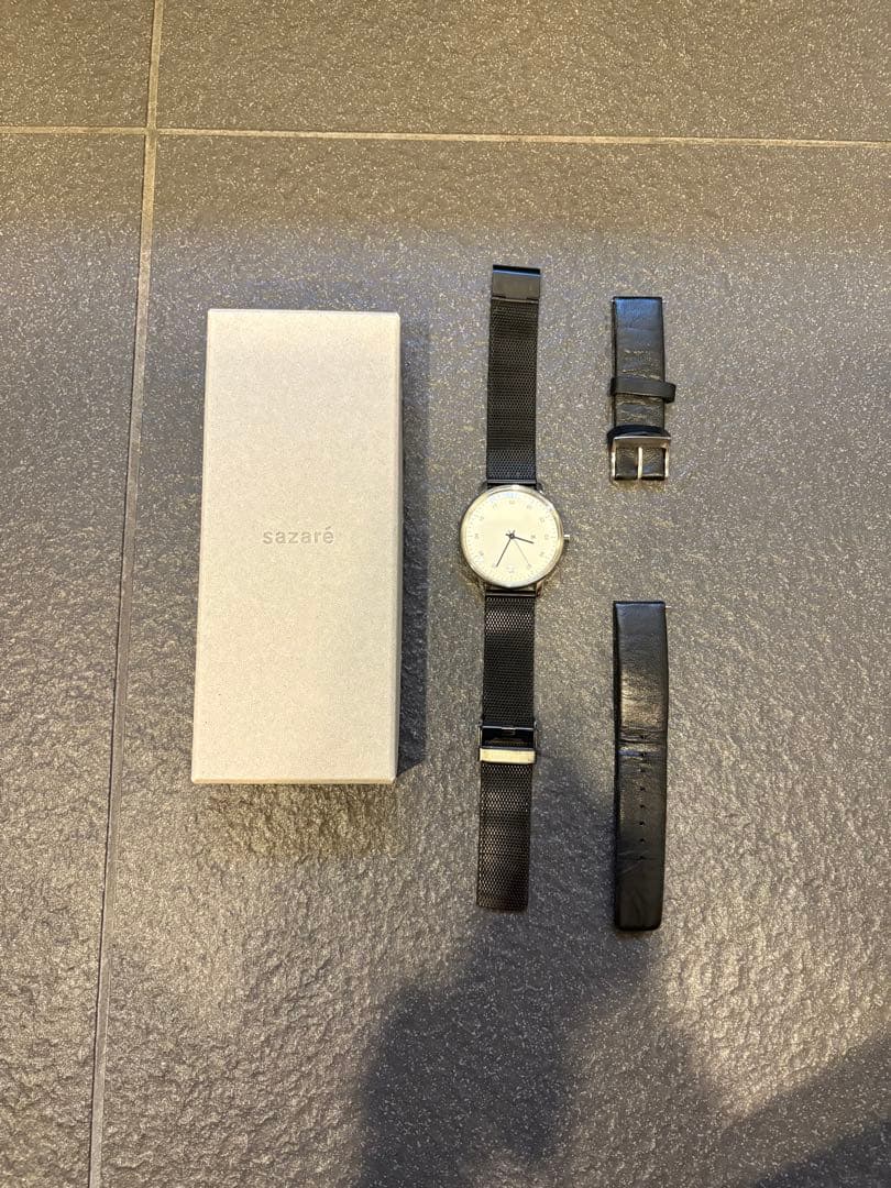 定価57200円 sazare サザレ SK01 腕時計 クウォーツ式