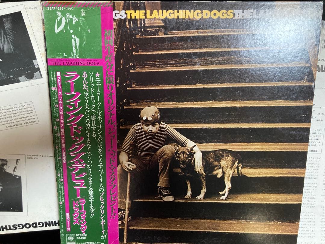 ◾️帯付国内盤LP美盤◾️THE LAUGHING DOGS 25AP 1626