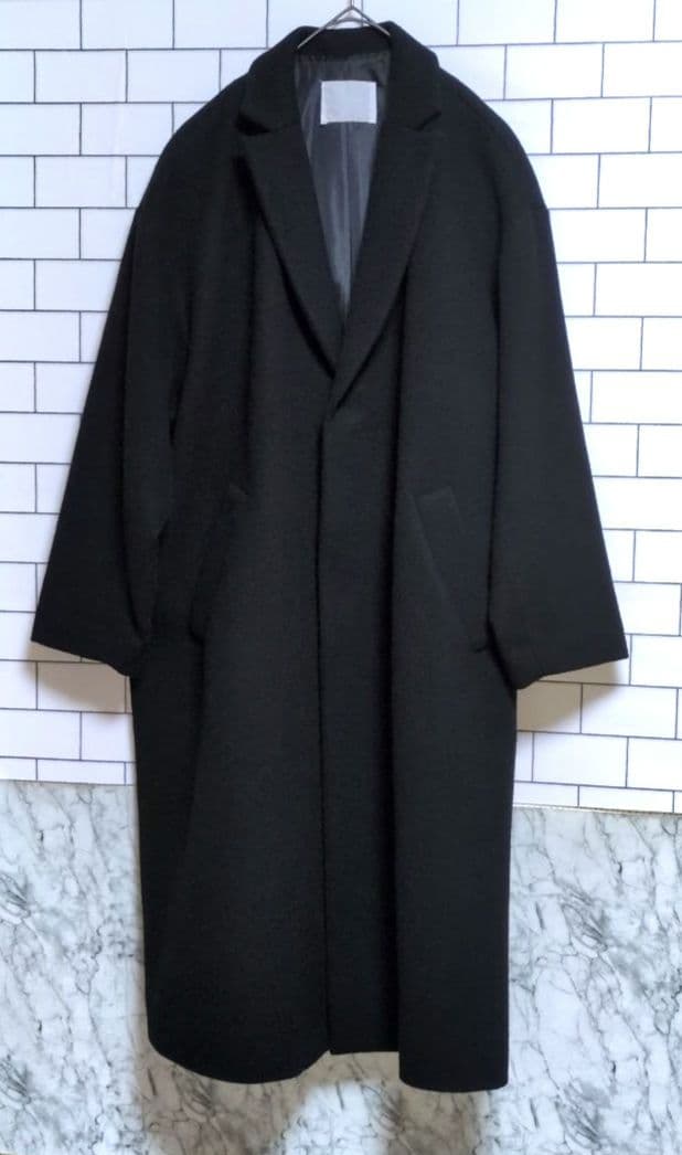 【フリーサイズ】シャンブルドゥシャーム　イキ　チェスターウールコート