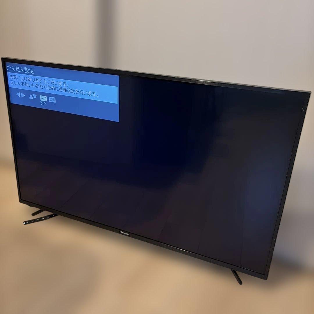 20年製 ハイセンス 4K対応 43インチ 液晶テレビ 43F68E