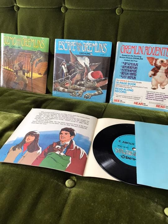 グレムリン 1984年製 激レア レコードbook 5冊セット