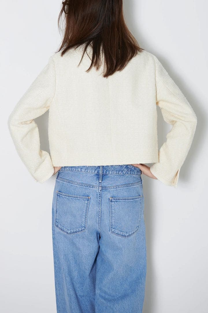 HAUNT 新品 25ss TWEED JACKET ツイードジャケット 38