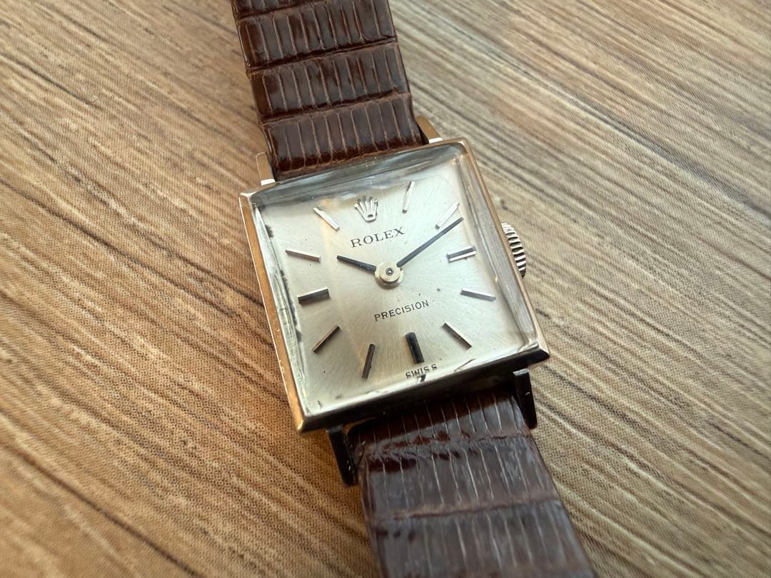【稼働品】ロレックス プレシジョン レディース アンティーク