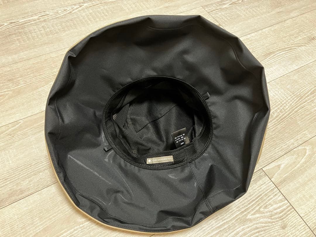 サンバリア100 トラベルハット　ベージュMサイズ