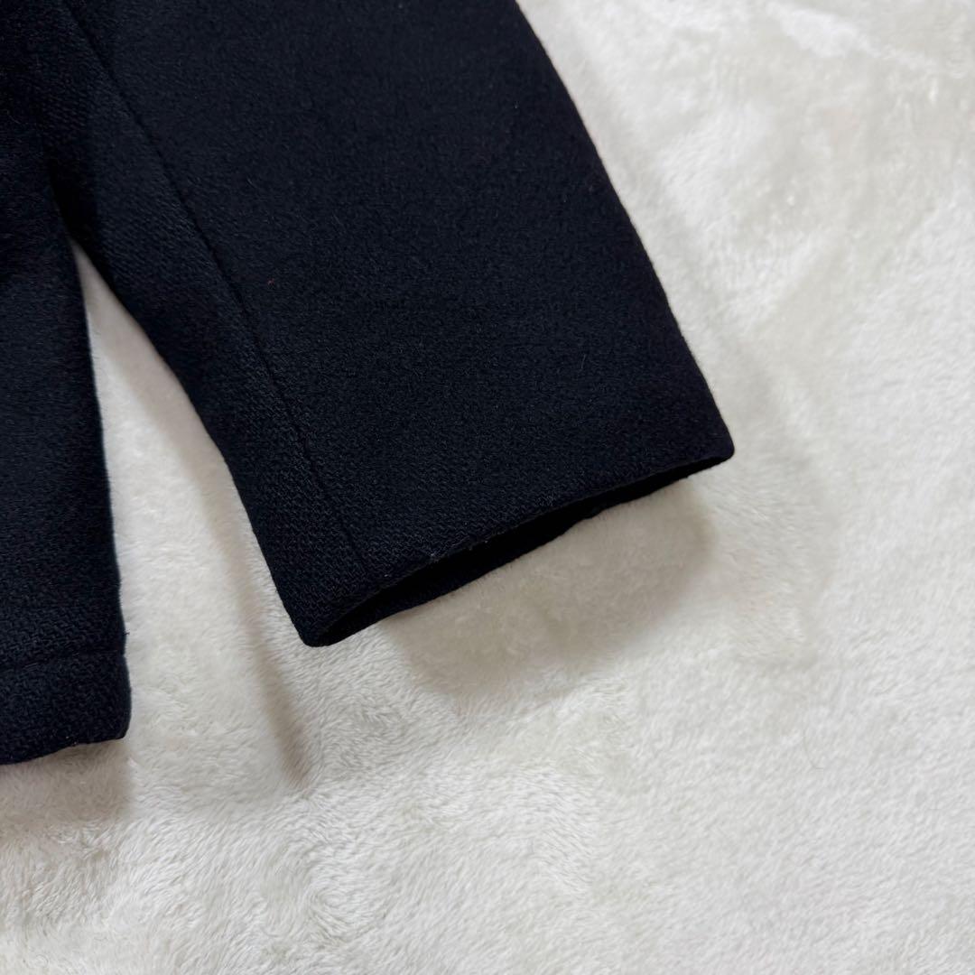 Schott シングル ピーコート キルティング メルトンウール USA 40